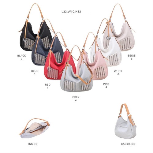 Damen shopper nieten tasche - damen,