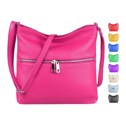 Ital damen leder - leder, tasche