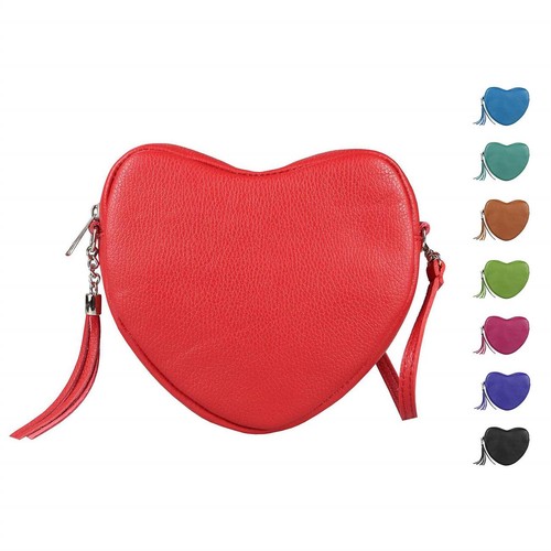 Italy damen leder herz tasche - italy,