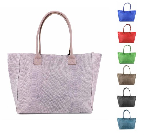 Damen leder tasche shopper - leder,