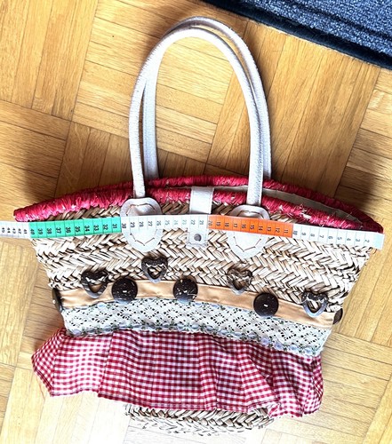 Bast handtasche shopper rot - shopper,