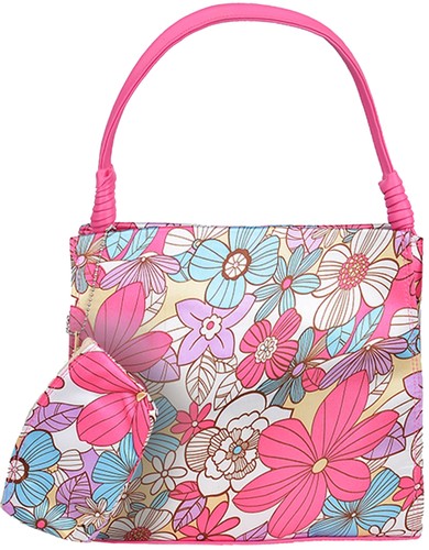 Tropical retro hibiskus 50s - tropical,