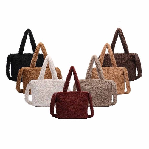 Damen teddyfell tasche shopper - tasche,